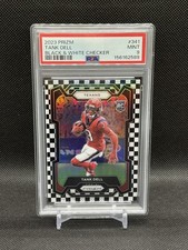 2023 Panini Prizm Tank Dell Black & White Checker Rookie (RC) #341 Texans PSA 9