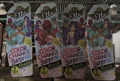 MGA Ella Color Change Surprise Fairies Lot 4