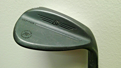 NICE TITLEIST VOKEY CUSTOM BLACK SM9 58* SAND LOB WEDGE M GRIND 8* BOUNCE +1/2