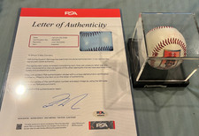 Juan Gonzalez Signed Baseball