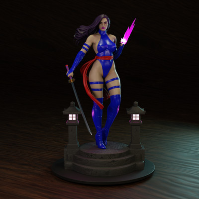 Sexy Psylocke X-Men Statue Psylocke X-Men Mutant Ninja Figure Pre-Order
