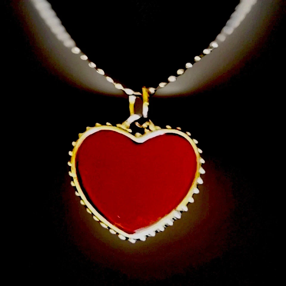 Thomas SABO Kette mit Anhänger rotes Herz Rosé vergoldet -NP 69 Euro - Bild 2 von 3