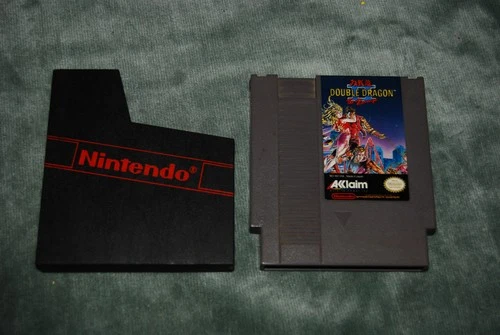 Double Dragon II Game Cartridge for NES Authentic - Tested & Working
