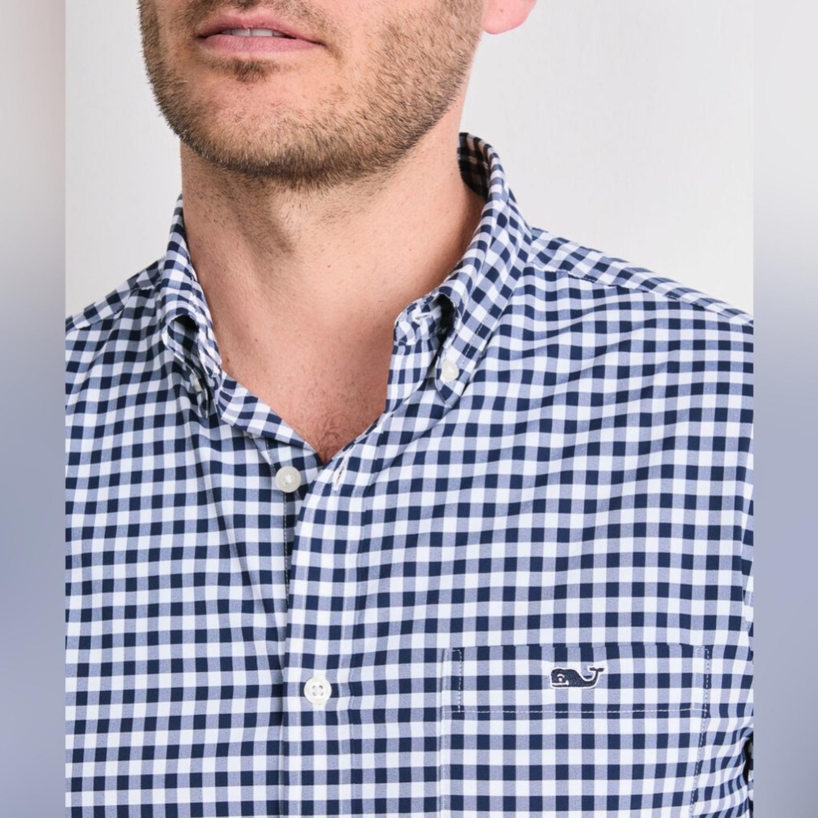 Vineyard Vines Featherweight Gingham Performance … - image 11