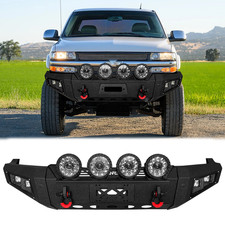 Vijay For 1999-2002 Chevrolet Silverado1500 Front Bumper With D-ringround Light Vijay For 1999-2002 Chevrolet Silverado1500 Front Bumper With D-ringround Light