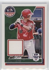 2022 Panini USA Baseball Stars & Stripes Materials Adrian Lopez #USAM-AL 09hu