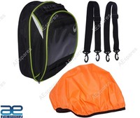 Magnetischer Wasserfest Tank Tasche Schwarz & GrüN FüR Royal Enfield Motorrad@