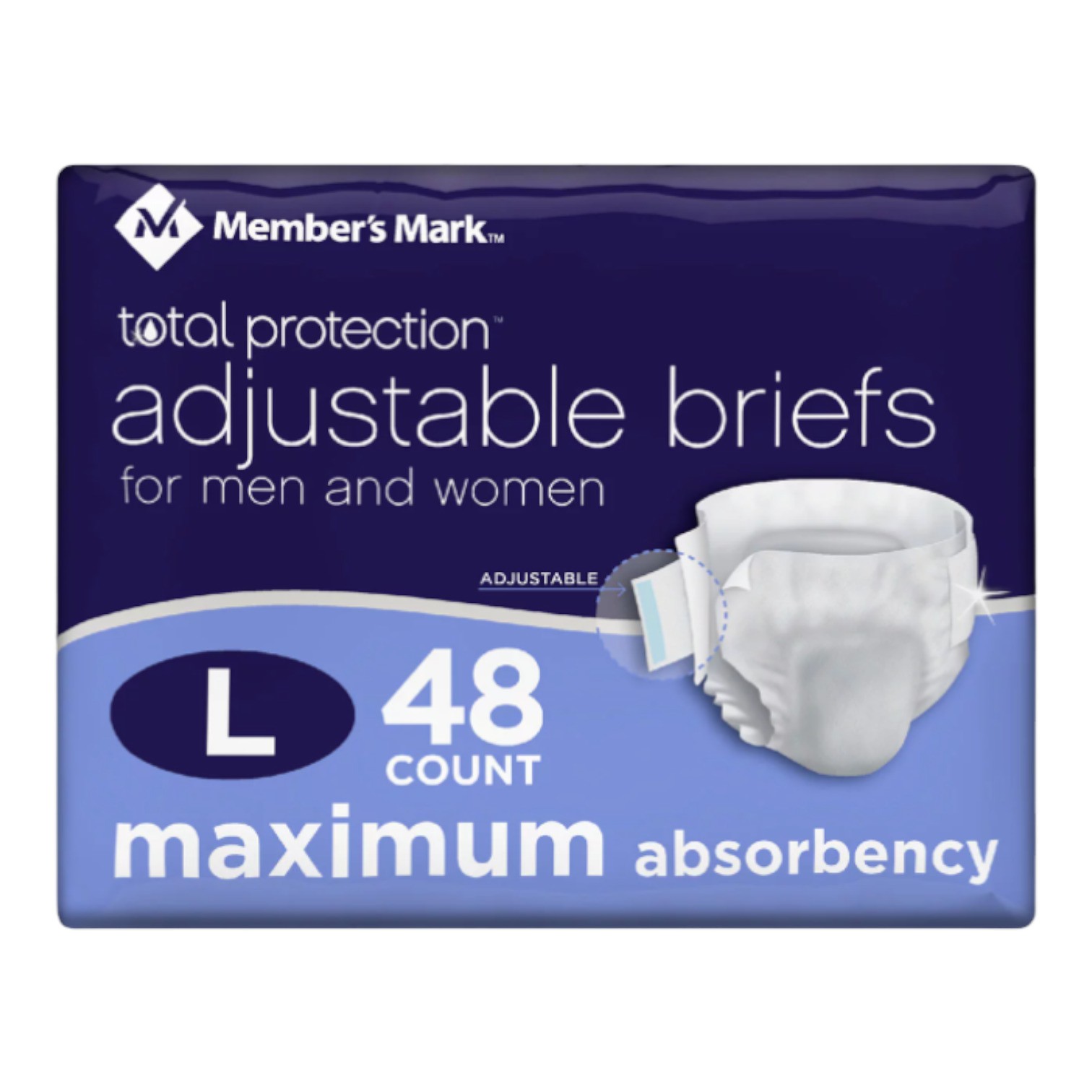 Подписчики отмечают трусы для взрослых Total Protection для мужчин и женщин большого размера 48 карат 6390₽
