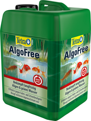 Tetra Pond AlgoFree gegen Algen und grünes Wasser im Gartenteich 3 Liter