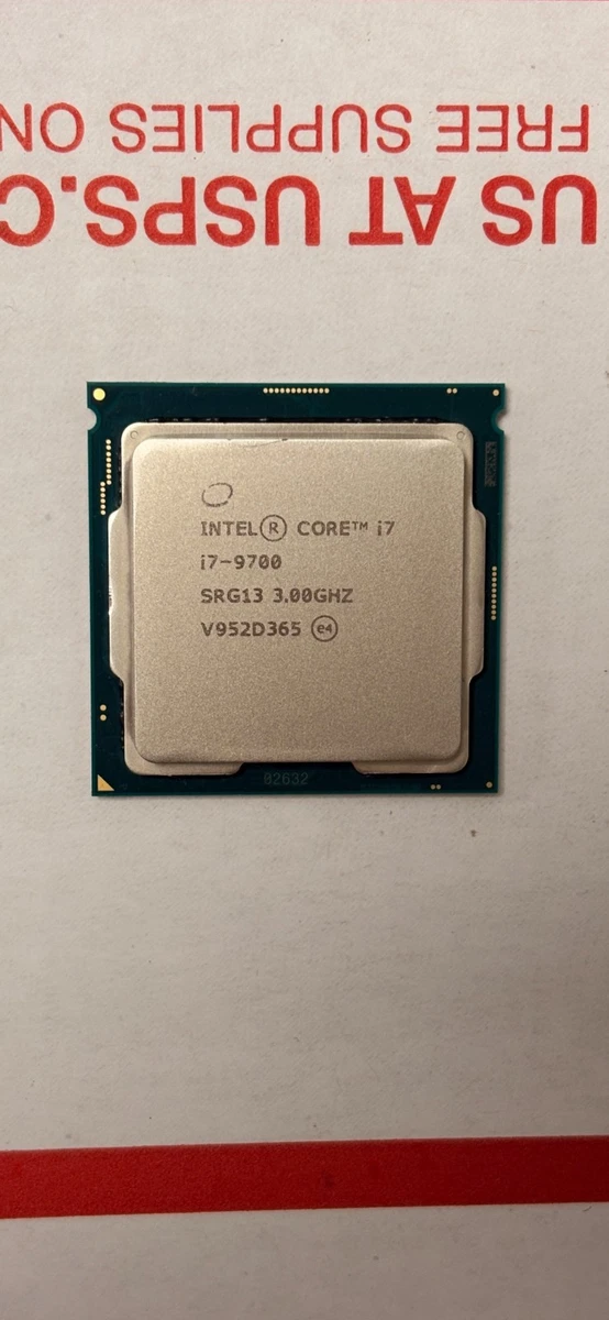 Core i7 9th Gen. LGA 1151/H4 Socket Type Computer Processors (CPUs