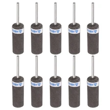 10pcs Abrasive Sandpaper Rolls 240 Grit 2.35mm Shank for Polishing