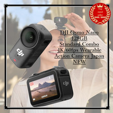 DJI Osmo Nano 128GB Standard Combo 4K/60fps Wearable Action Camera Japan NEW