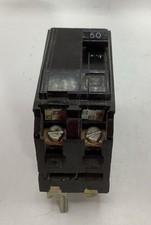 Used Square D QO250 2 Pole 50 Amp 120/240V Plug-In Circuit Breaker