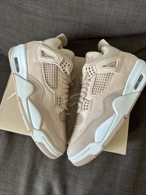 42.5 Nike Wmns Air Jordan 4 Retro Cozy Girl Pale Ivory Orewood