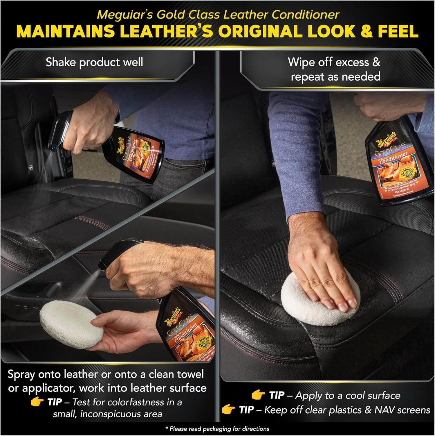 Leather Care Kit - Premium Cleaner and Conditioner - The...