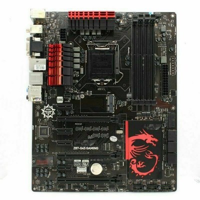 For MSI Z87-G45 Gaming ATX Motherboard LGA 1150 DDR3 SATA3.0 PCI-E 3.0 HDMI DVI