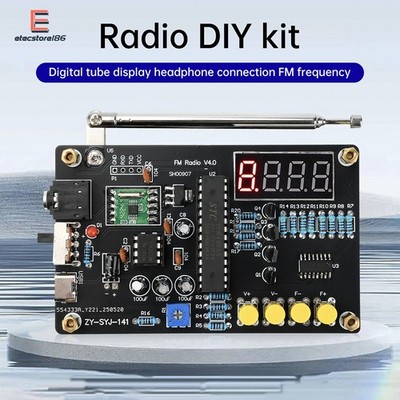 RDA5807M FM Radio Electronic DIY Kit 87-108MHz Electronic Soldering Project