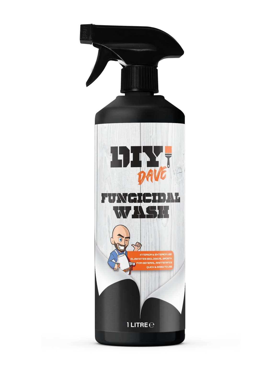 DIY Dave - Fungicidal Wash Spray | High Strength, 1 l (Pack of 1), Clear - Image 2