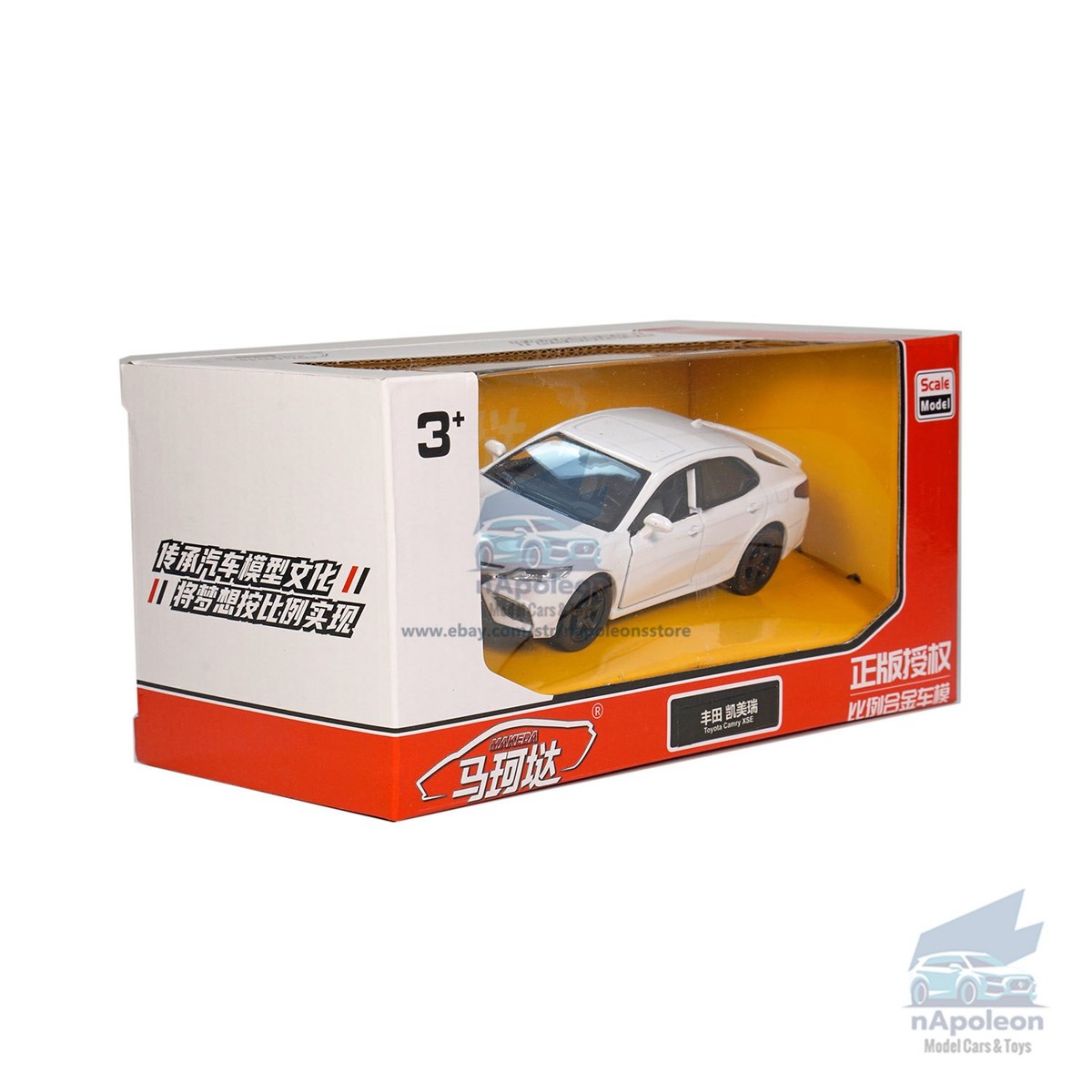1:36 Toyota Camry XSE Model Car Diecast Toy Vehicle Kids Gift