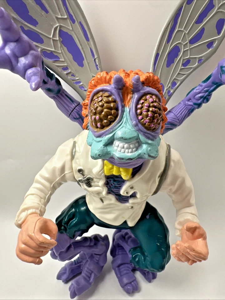 TMNT VTG Baxter Stockman Complete 1989 Playmates Teenage Mutant Ninja Turtles - Imagem 4 de 4