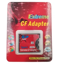 Extreme CF Compact Flash Memory Card Reader Adapter Type I