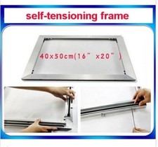 Screen Printing Self-Tensioning 16"X20"/40CMX50CM Reusable Tool New Frame Kit lq
