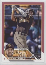2023 Topps Update Mother's Day Hot Pink /50 Alfonso Rivas #US80 fm0