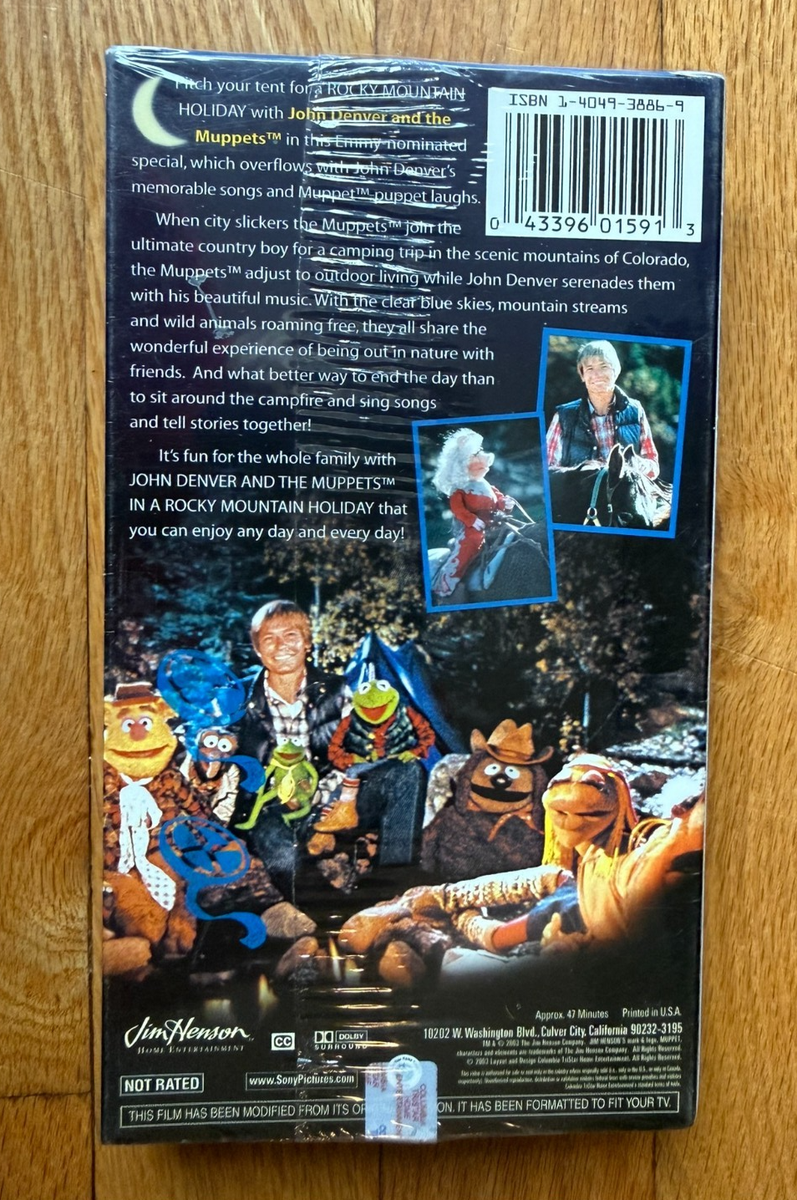 John Denver and the Muppets - A Rocky Mountain Holiday (VHS) for