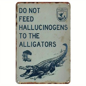 Alligator Alley Sign | eBay