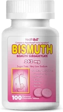 Bismuth Subsalicylate 262Mg Capsules, 100 Count