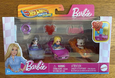 Mattel Hot Wheels Barbie Racer Verse 3 Pack Renee, Barbie Malibu  Blissa