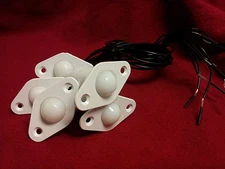 5 MAL Ball Plunger Switch Contact Sensor Leads Home Alarm System For LED closet