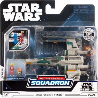 Star Wars REBELS Micro Galaxy Squadron HERA SYNDULLA'S X-Wing CHASE #0126