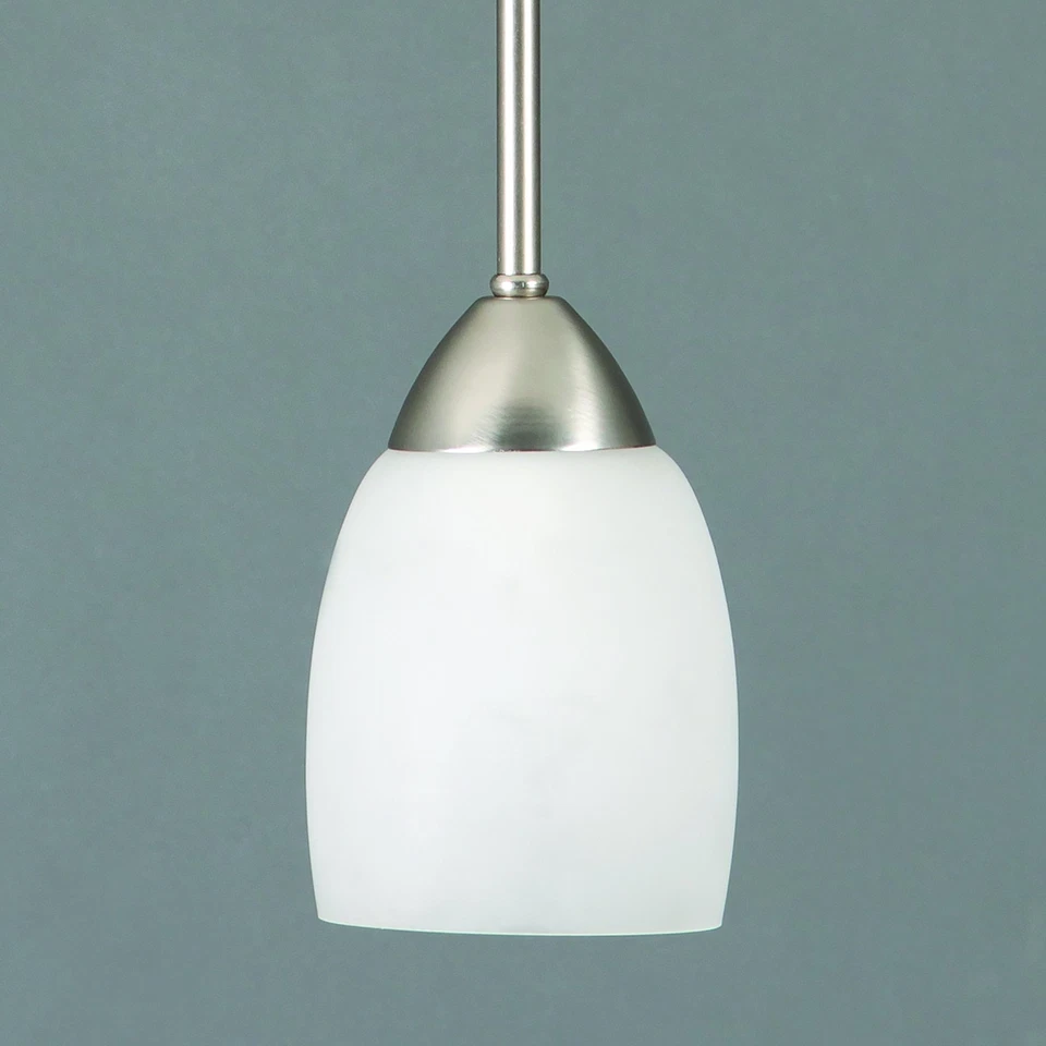 Yosemite Home Decor 1261-1P-BN 1 Light Mini Pendant, Brush Nickel - Image 2 of 4