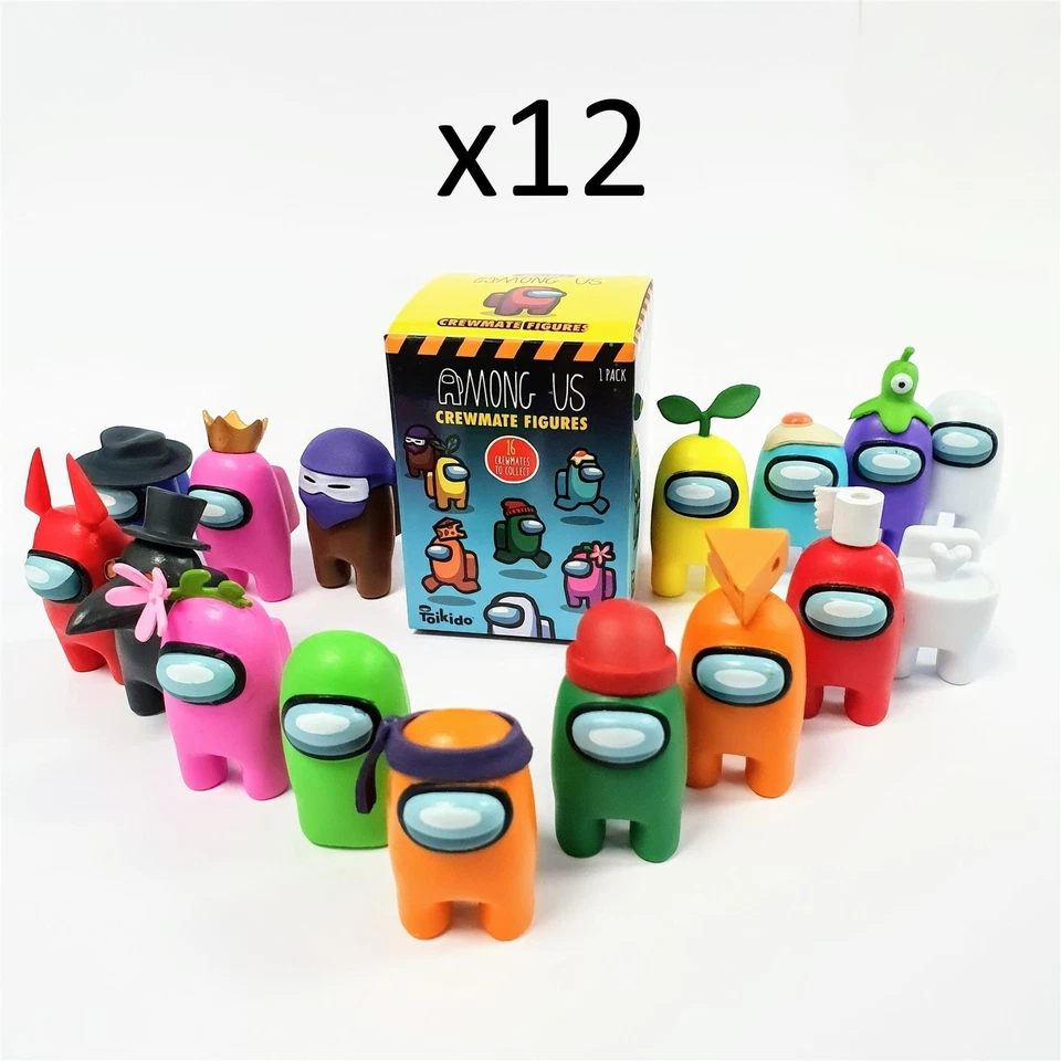 Among Us Small Large Action Figures Full Range Key Chain 1 2 3 5 8 Pack Kids Toy