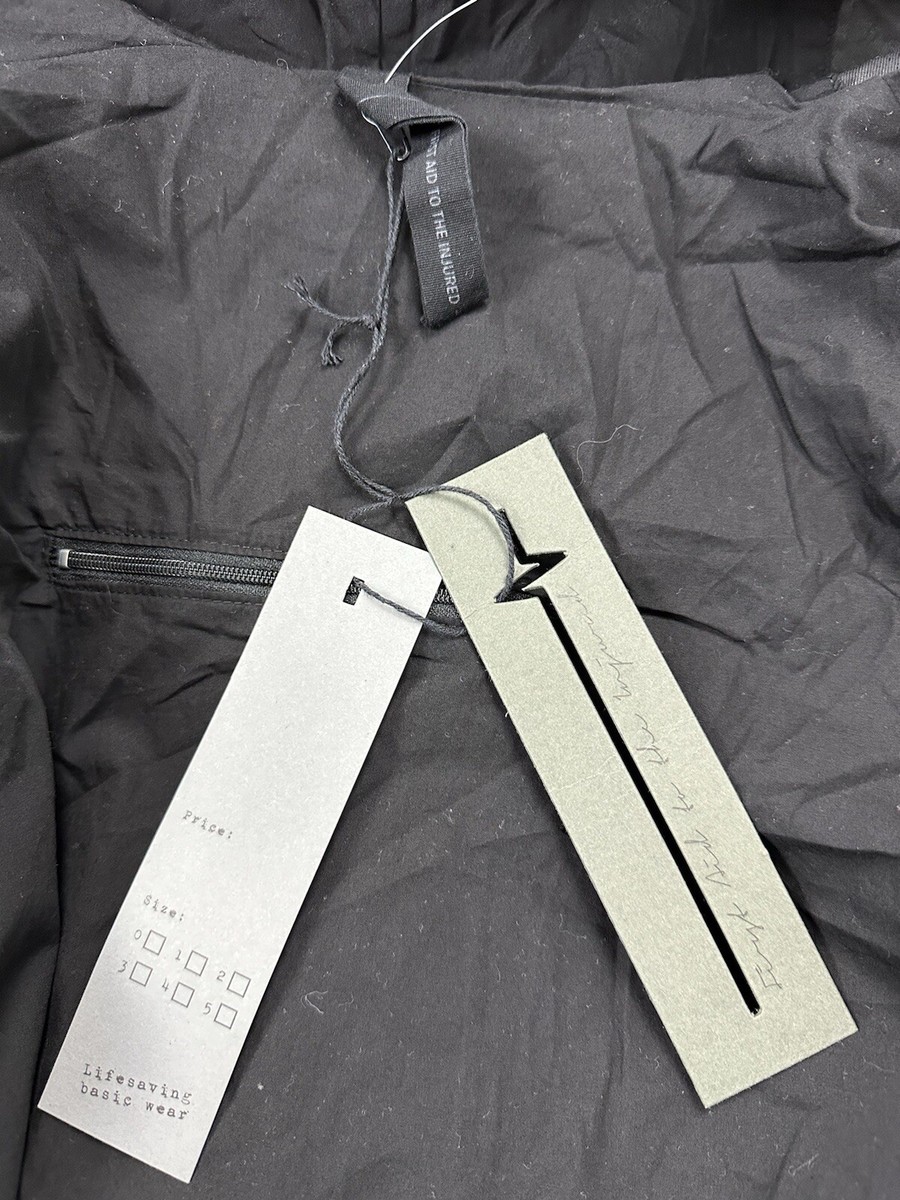 ジャケット・アウター FIRST AID TO THE INJURED JUDEX JACKET 2 First Aid To The Injured Unisex Avant-garde Coat Jacket Pocket 2 M