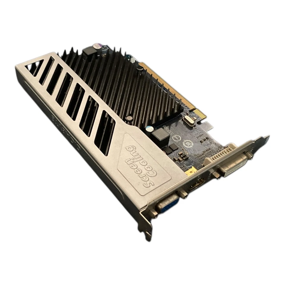 Gigabyte GV-R455D3-512I Radeon HD 4550 512MB DDR3 PCIe x16 GPU HDMI DVI VGA - Image 4 of 4