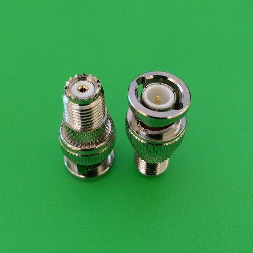 (5 PIEZAS) BNC conector macho a mini UHF hembra - vendedor de EE. UU. - Imagen 3 de 3