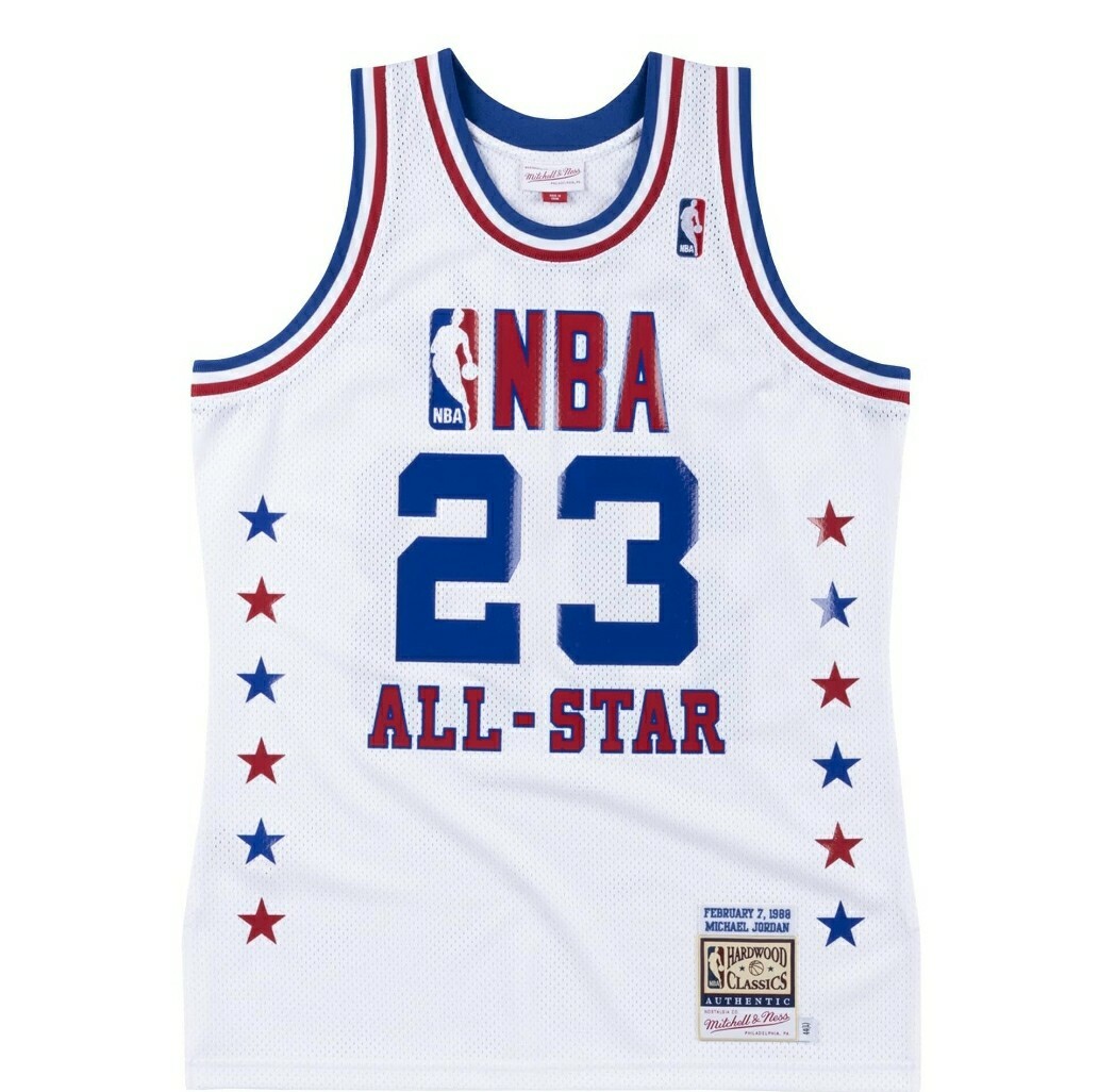 Nike × Jordan allstar jersey Msize Mitchell & Ness Jordan All Star Jersey – SUCCEZZ BY B&VDOT
