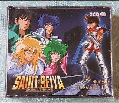 2 CDs Saint Seiya Eternal Edition File 1 und 2 - B.O. du cartoon