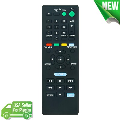 RMT-B121P Replaced Remote for Sony BD Blu-ray Player BDP-S485 BDP-S495 BDP-S380