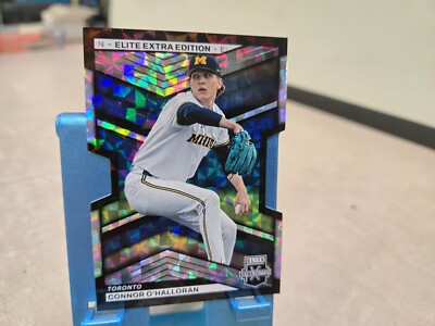 2023 Elite Extra Black Diecut 1/1 One of One Connor O'Halloran