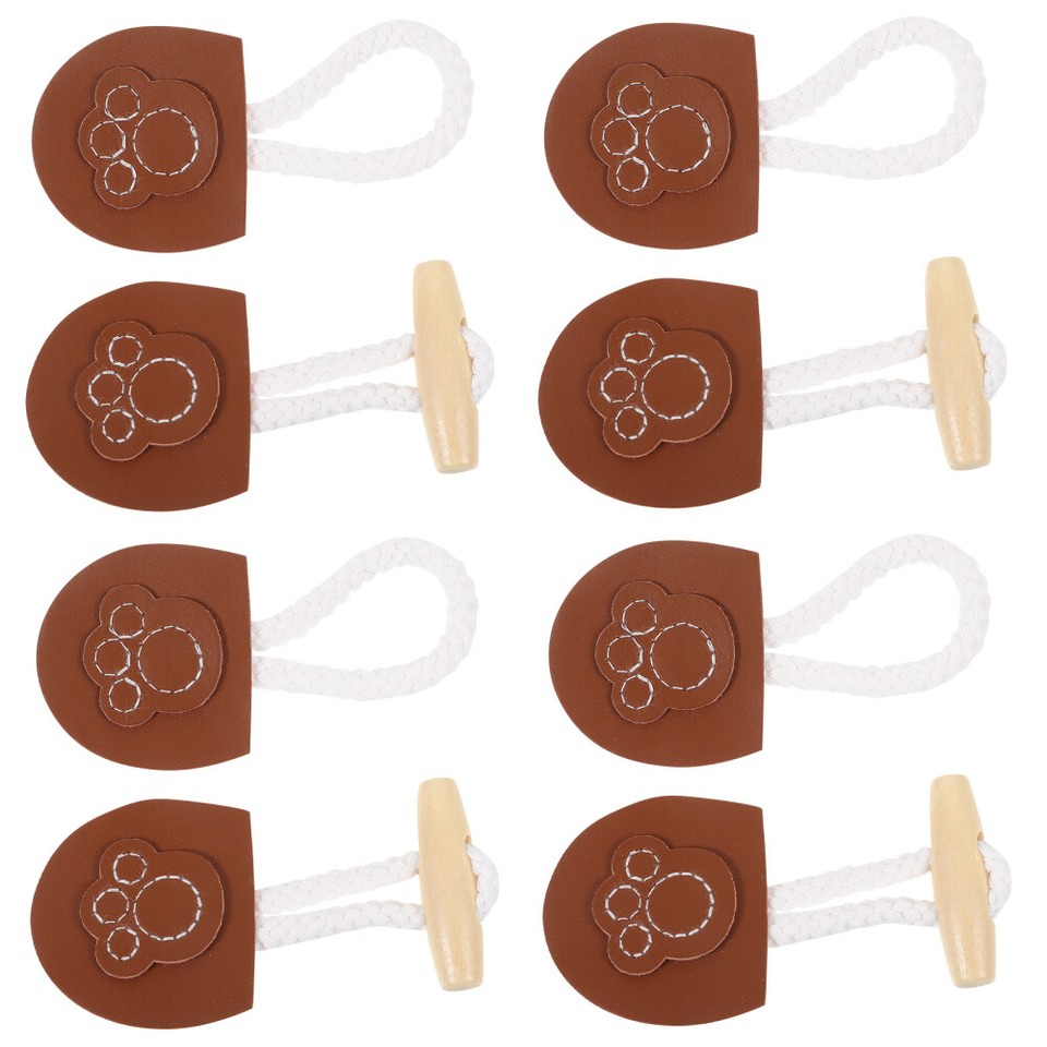 Gogogmee Retro Knebelknöpfe 4 Paare - Vintage Knöpfe Für Jacken & Mäntel