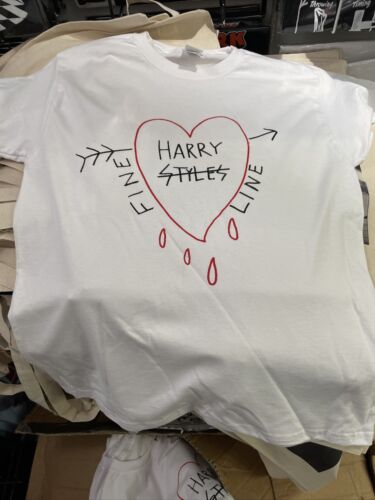 HARRY STYLES T.Shirt FINELINE Design White Or Pink Love On Tour Xs-xl Sizes - Picture 2 of 4