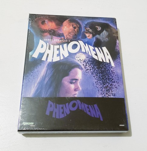 PHENOMENA 4K Limited Ed. Blu-ray OOP Box Set Dario Argento NEW SYNAPSE HAS DENT