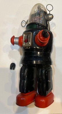 1957 NOMURA MECHANIZED ROBBY THE ROBOT With BOX! Very Rare! | eBay