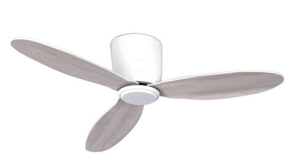 Energiespar Deckenventilator LüFter Fernbedienung Airfusion Radar Weiß Eiche 107-image