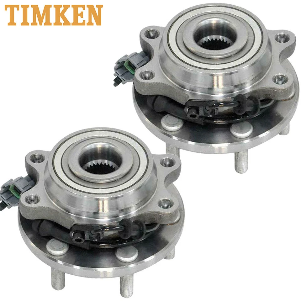 Conjunto de cubo de rolamento de roda dianteira 4WD TIMKEN para 05-12 Nissan Pathfinder 09-12 Equator - Imagem 4 de 4
