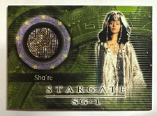 STARGATE SG-1 : VAITIARE HIRSHON as  SHA'RE COSTUME CARD WORMHOLE X-TREME C15