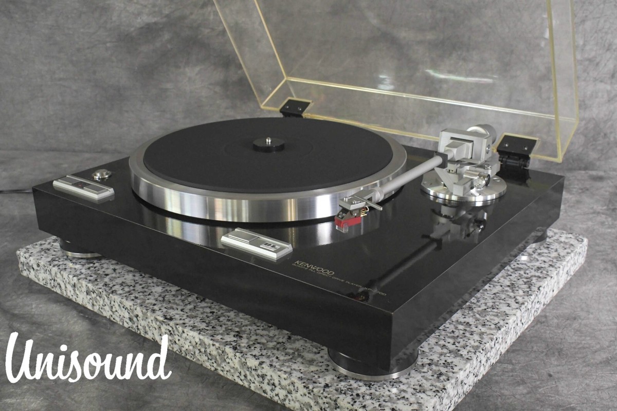 レコードプレーヤー　KENWOOD KP-770D Kenwood KP-770D Trio Direct Drive Turntable Working Free